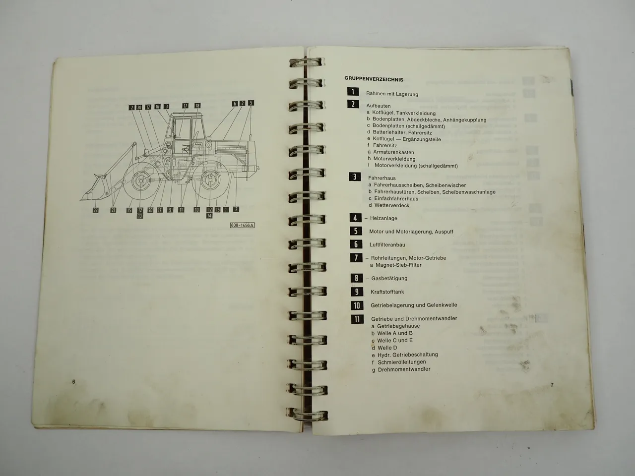 Frisch F900 Lader Ersatzteilliste Teilekatalog 1969