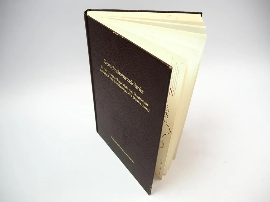 Gemeindeverzeichnis für die Hauptwohngebiete der Deutschen außerhalb BRD 1982