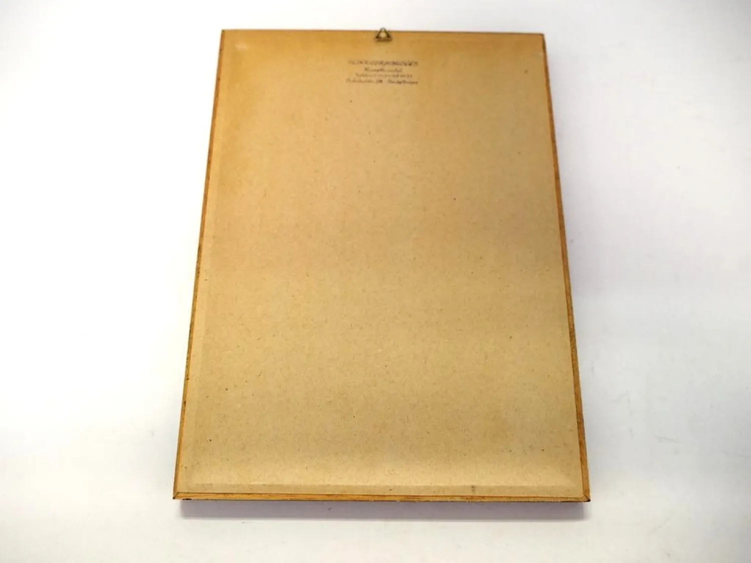 Gerahmter Druck Ludwig Hohlwein Riquetta Schokolade 1930er J. E. Gerasch Leipzig
