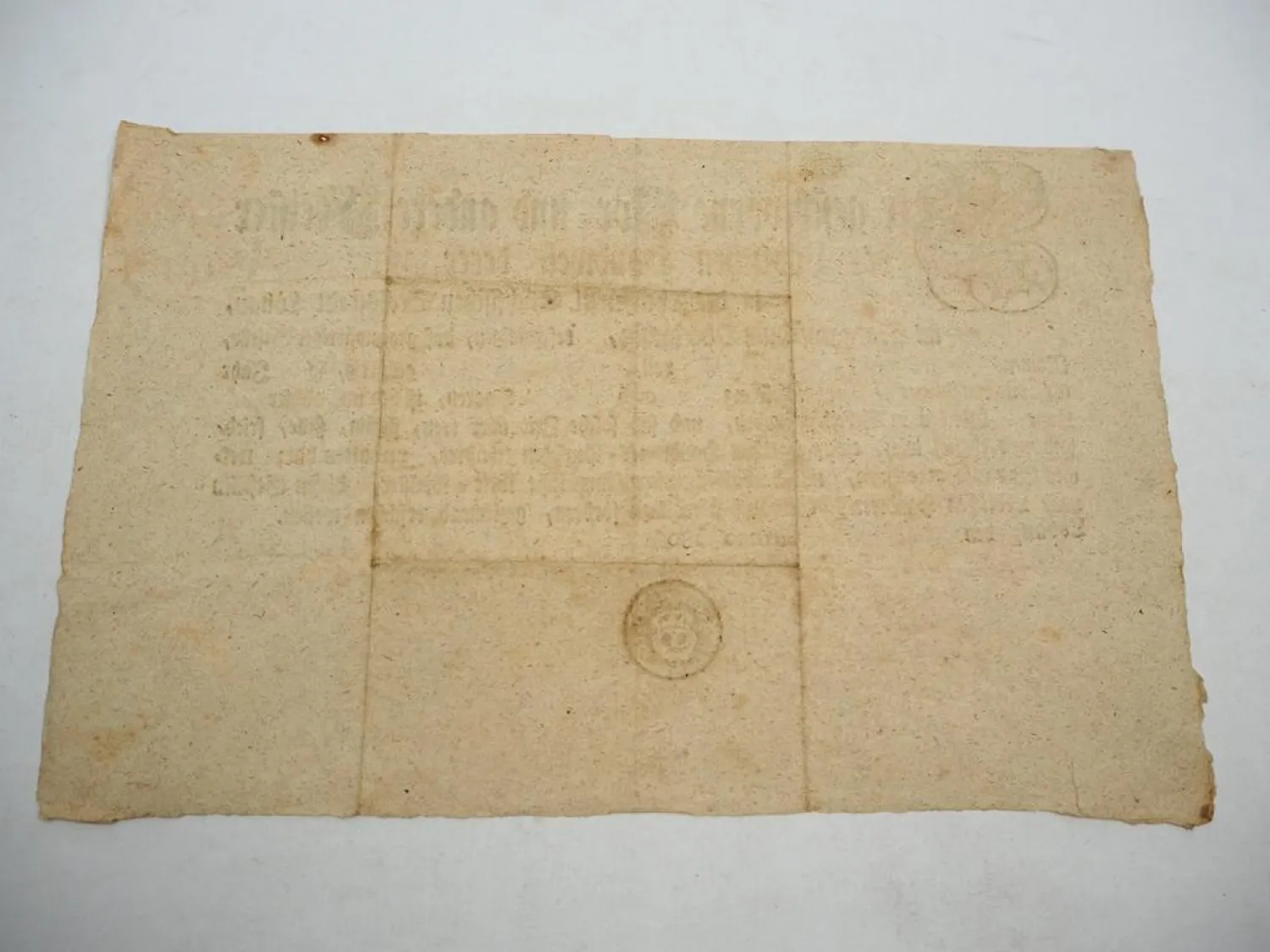 Gesellenbrief Bäcker und Küchler Löbau Oberlausitz 1804