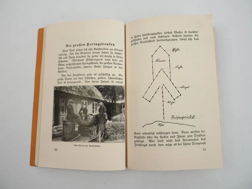 Gewässer und Fischfang um Rügen Ostsee von Hermann Fraude 1925