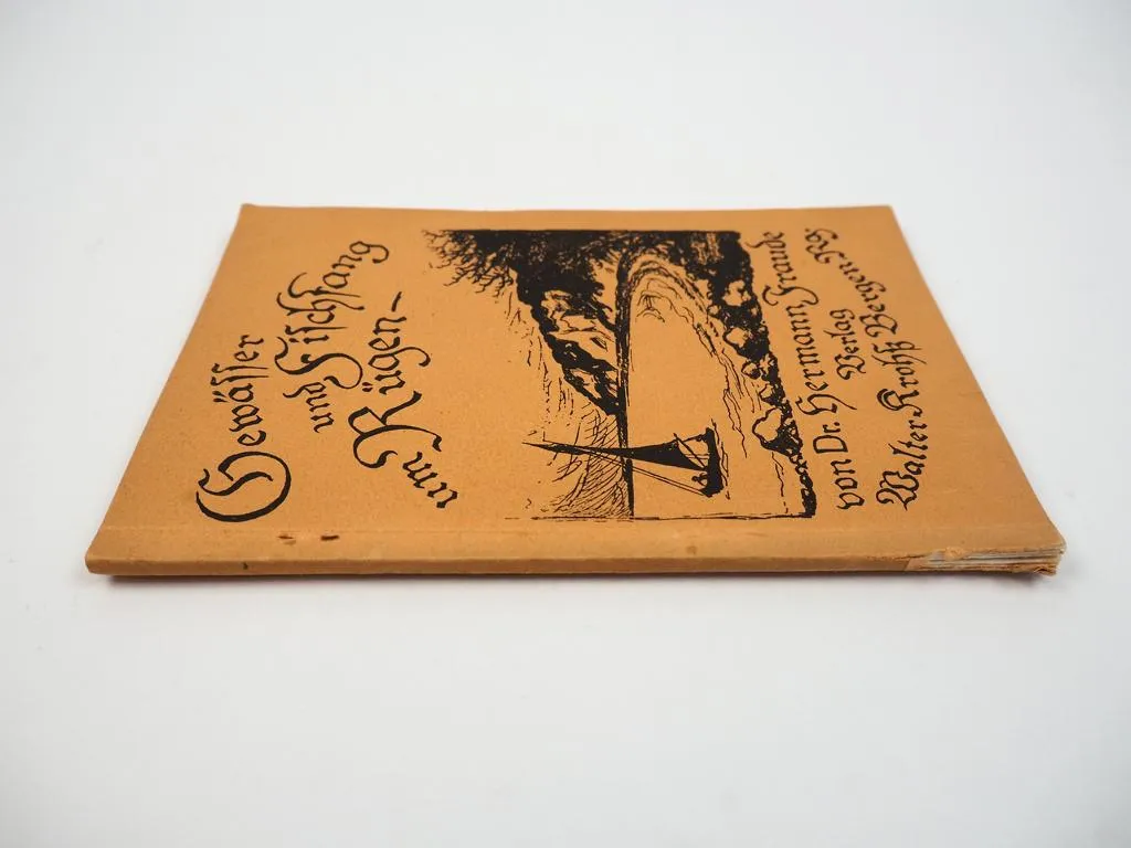 Gewässer und Fischfang um Rügen Ostsee von Hermann Fraude 1925