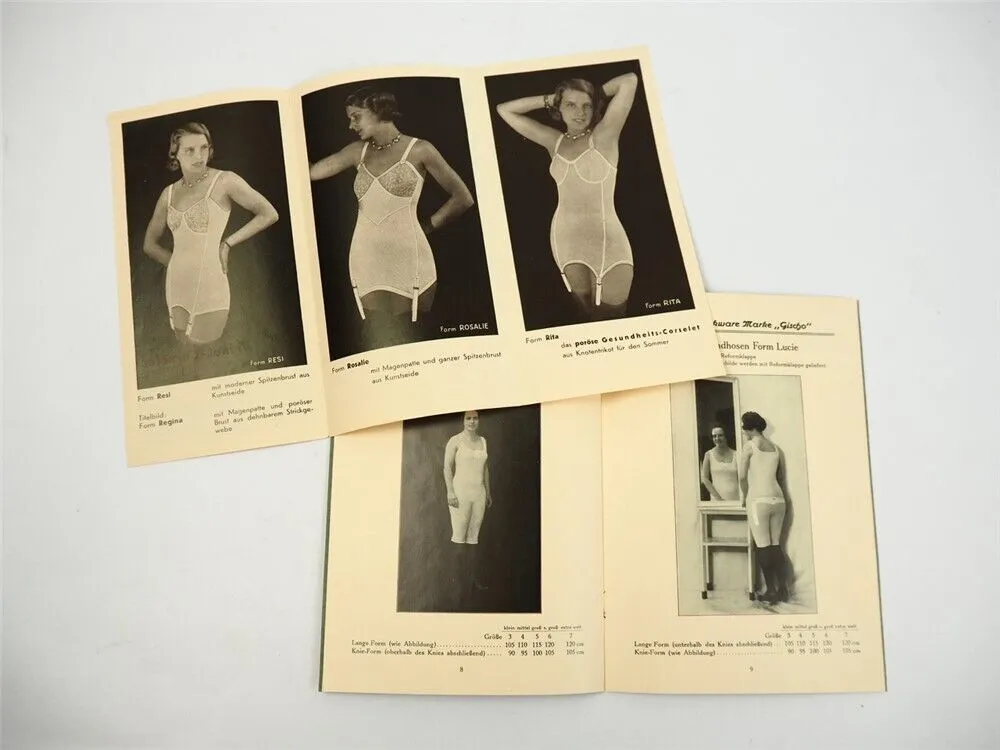 Gischo Schober Feuerbach bei Stuttgart Unterwäsche Katalog