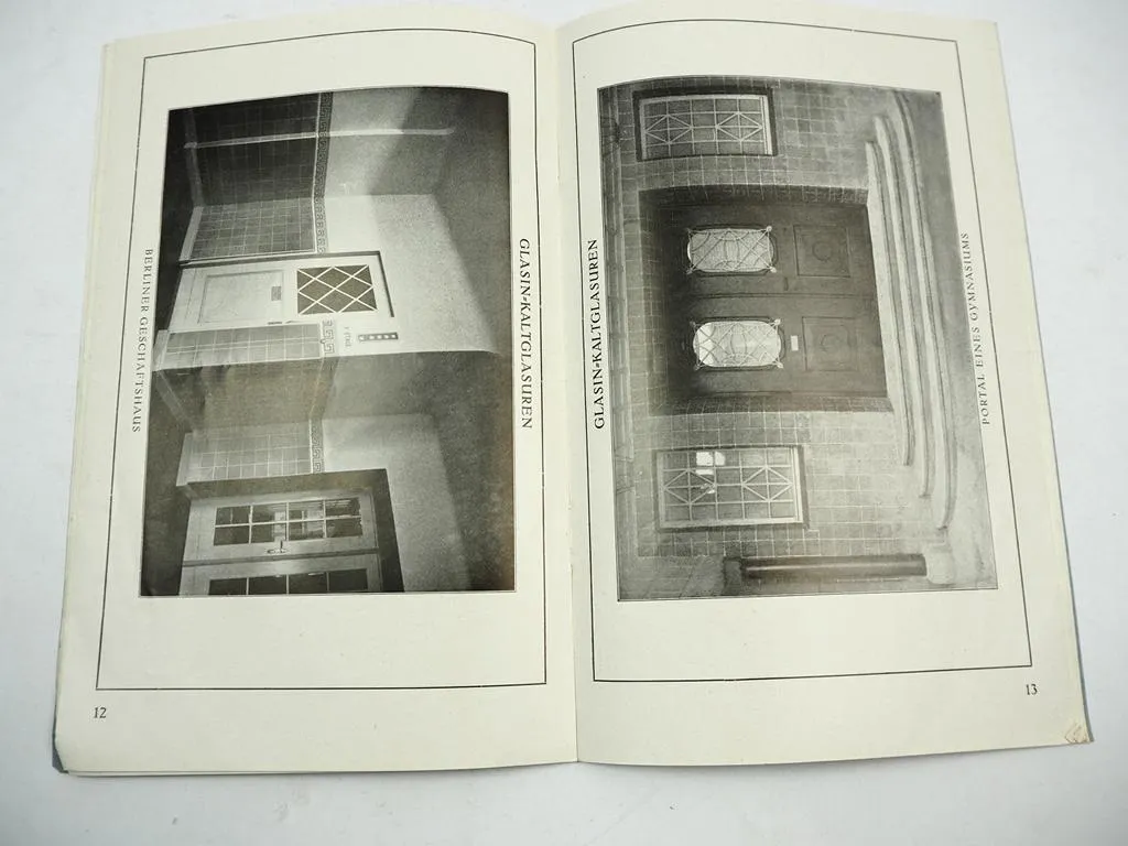 Glasin Kalt Keramik Werke Strunck Sprendlingen Katalog 1921 Art Deco Jugendstil