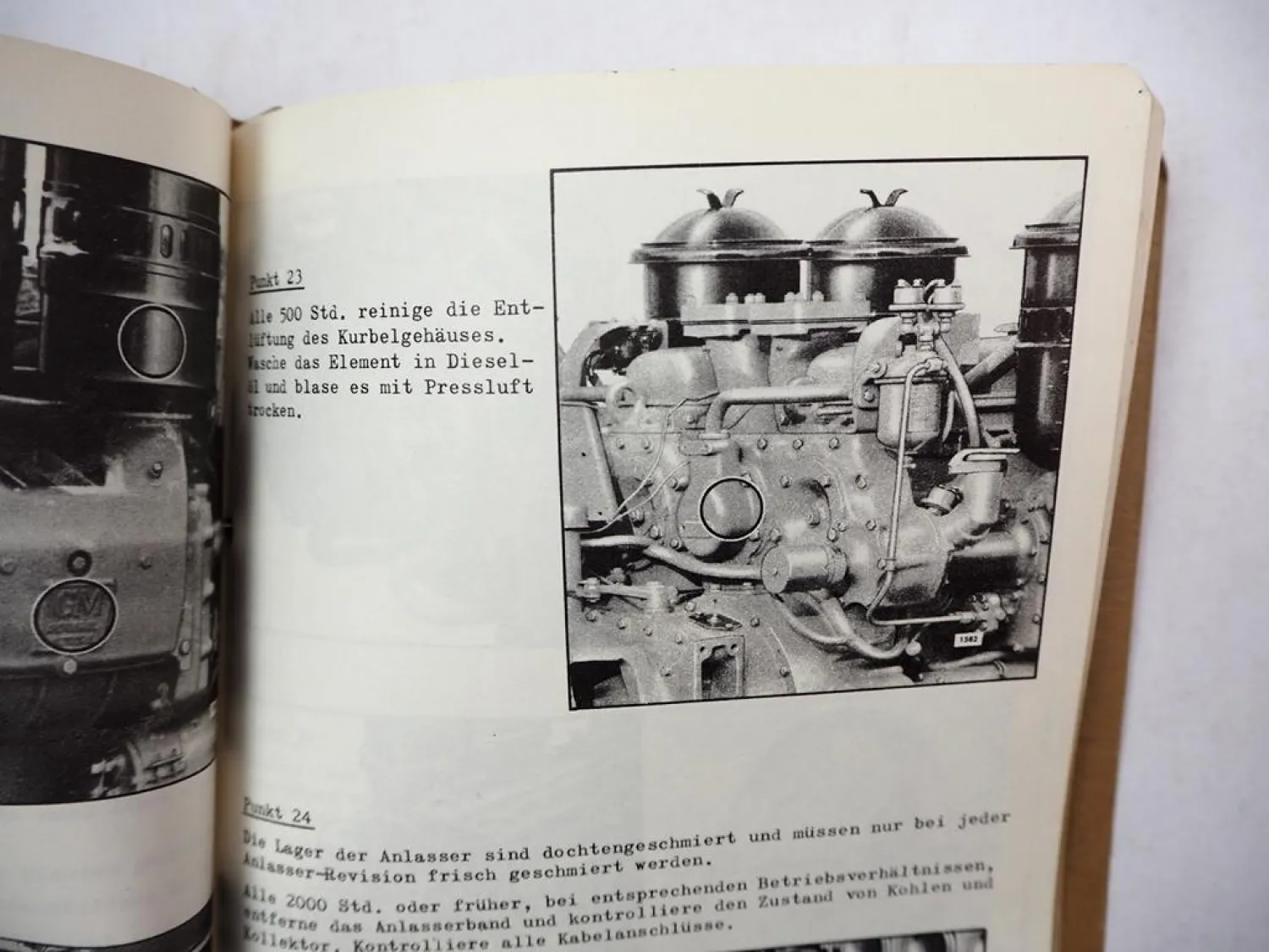 GM General Motors Serie 71 V71 E V T N M Dieselmotor Handbuch Bedienung