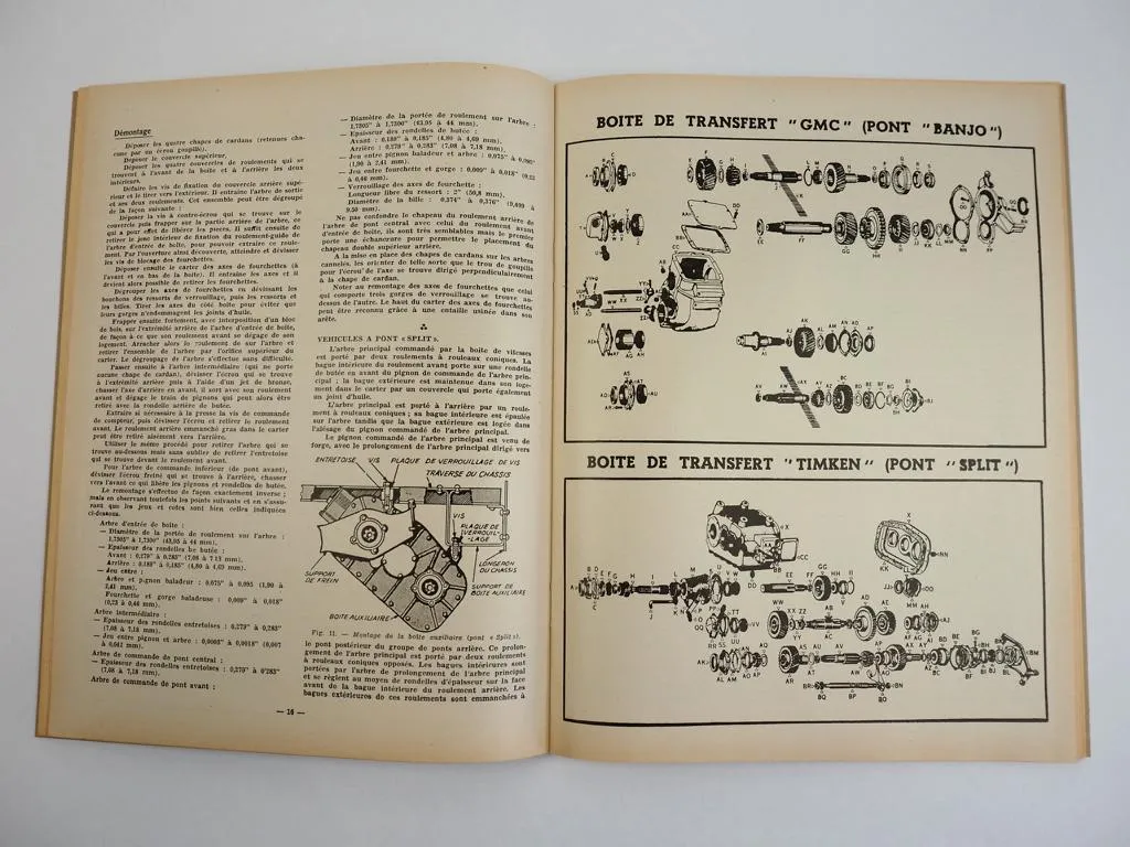 GMC Typ CCKW Armee Francaise Etude Technique et Pratique No. 10 1959