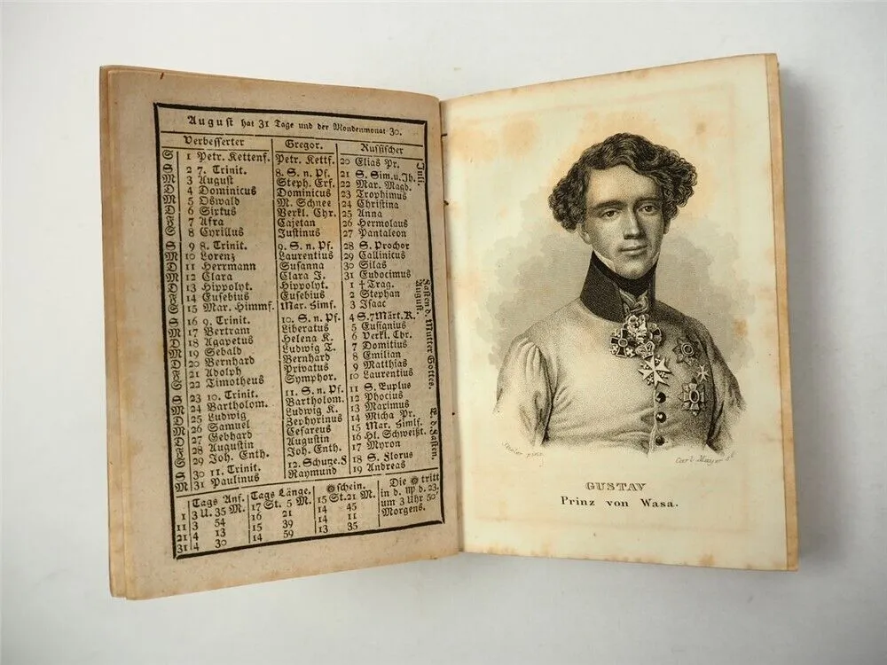 Gothaischer Genealogischer Hof Kalender 1840 Adel Justus Perthes