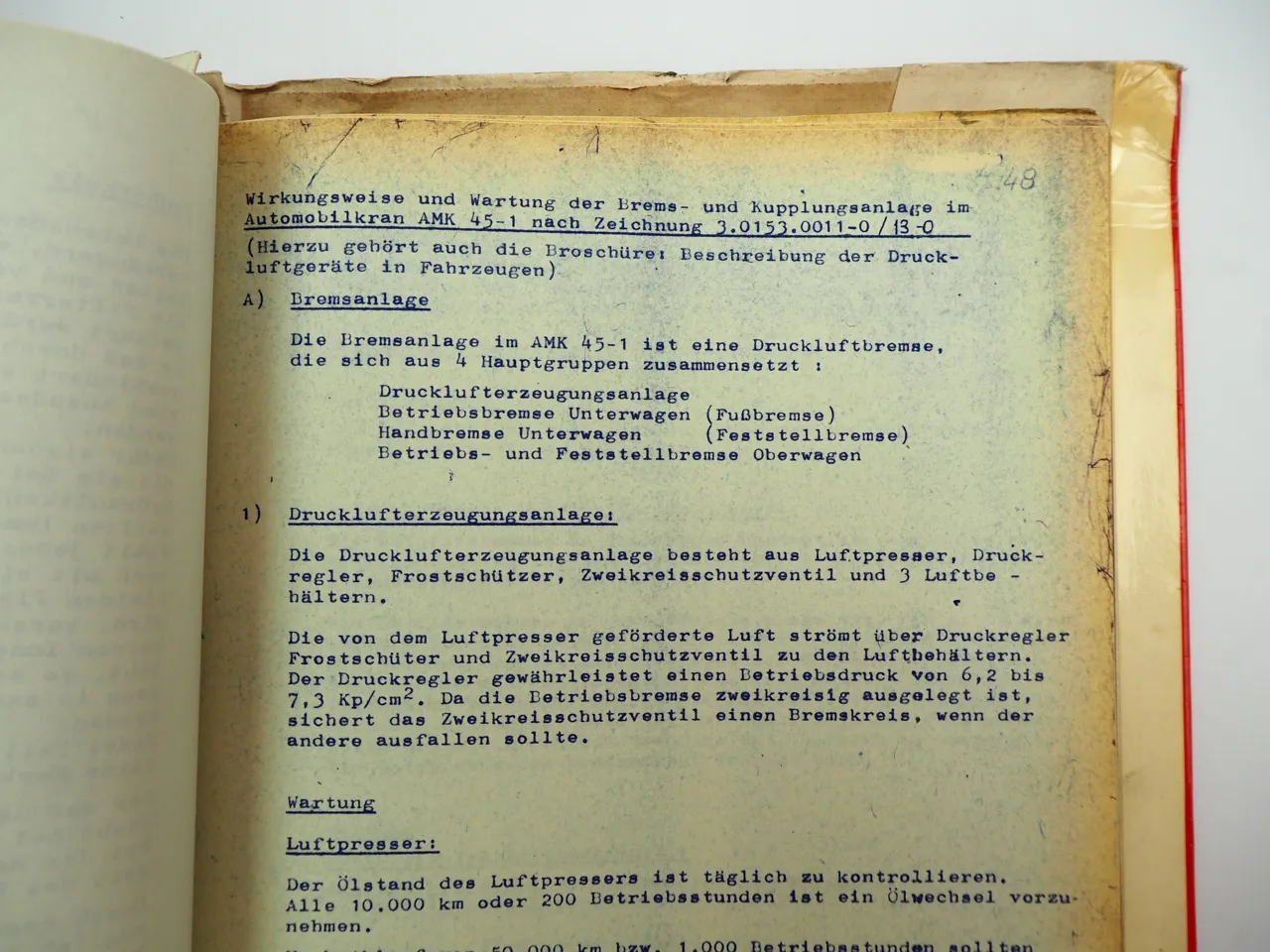 Gottwald AMK 45-21 Teleskopkran Autokran Betriebsanleitung Bedienung