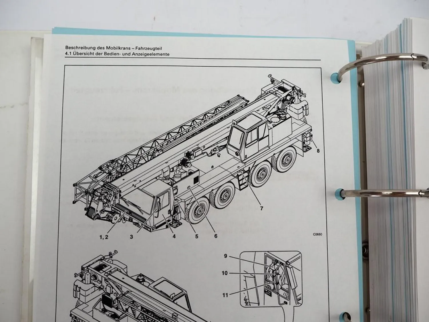 Grove GMK 4070-1 Mobilkran Betriebsanleitung Bedienung Wartung Schaltplan 1997