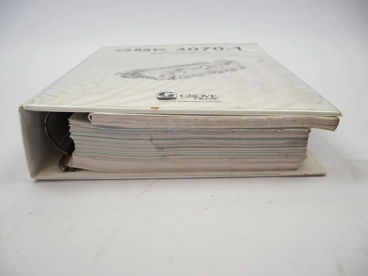 Grove GMK 4070-1 Mobilkran Betriebsanleitung Bedienung Wartung Schaltplan 1997