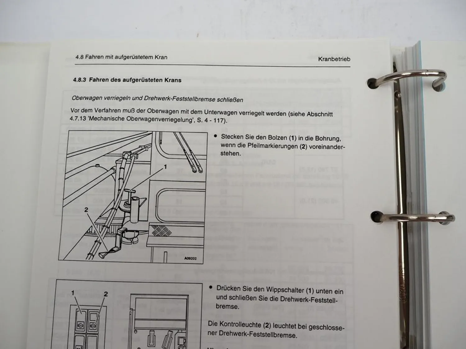 Grove GMK 5110-1 Mobilkran Betriebsanleitung Bedienung Schaltplan 1995