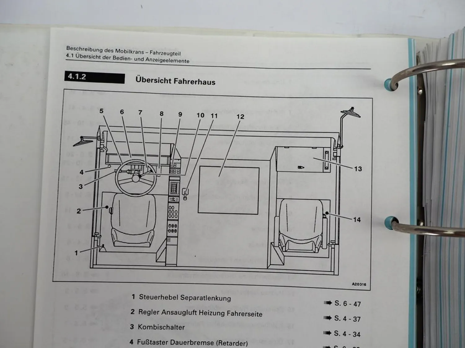 Grove GMK 5160 Mobilkran Betriebsanleitung Bedienung Schaltplan 1996