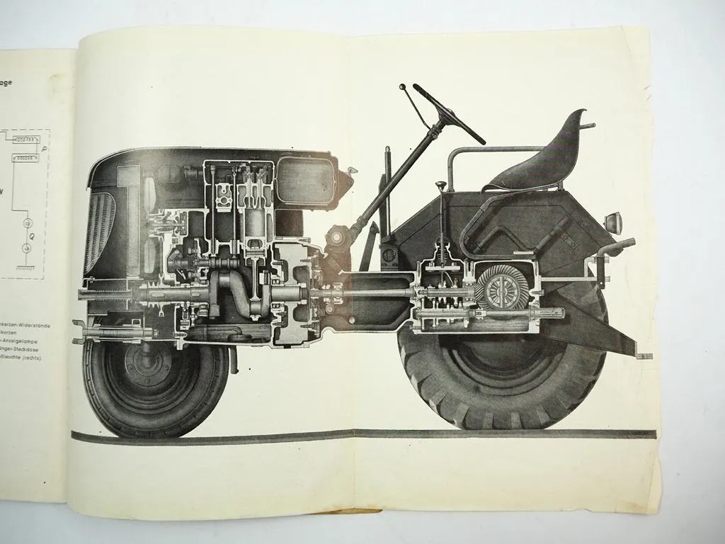 Güldner A15 AF15 AF15H AF20 AF20S ADA Schlepper Ersatzteilliste 1950er Jahre