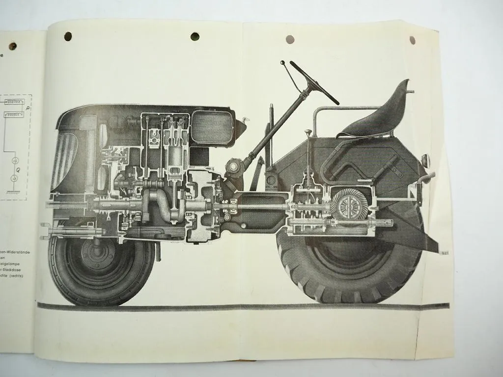 Güldner A15 AF15 AF15H AF20 AF20S Schlepper Ersatzteilliste 1950er Jahre