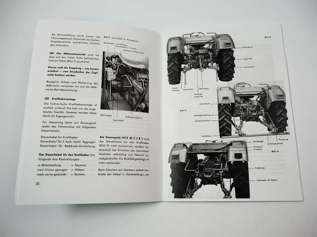 Güldner AL Tessin Schlepper Bedienung Betriebsanleitung