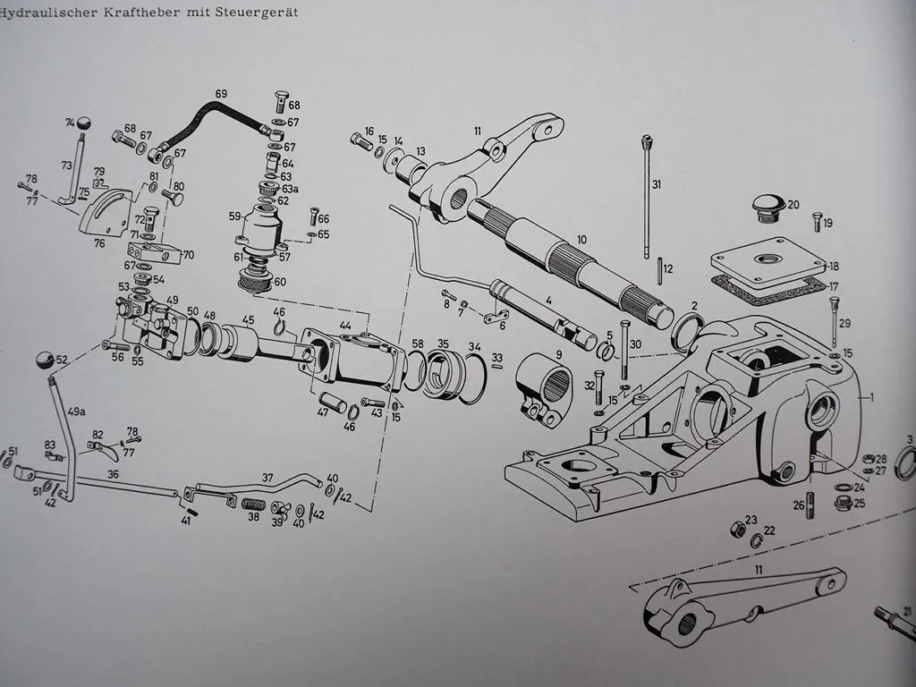 Güldner G15 / Güldner A2KS Ersatzteilliste 1966