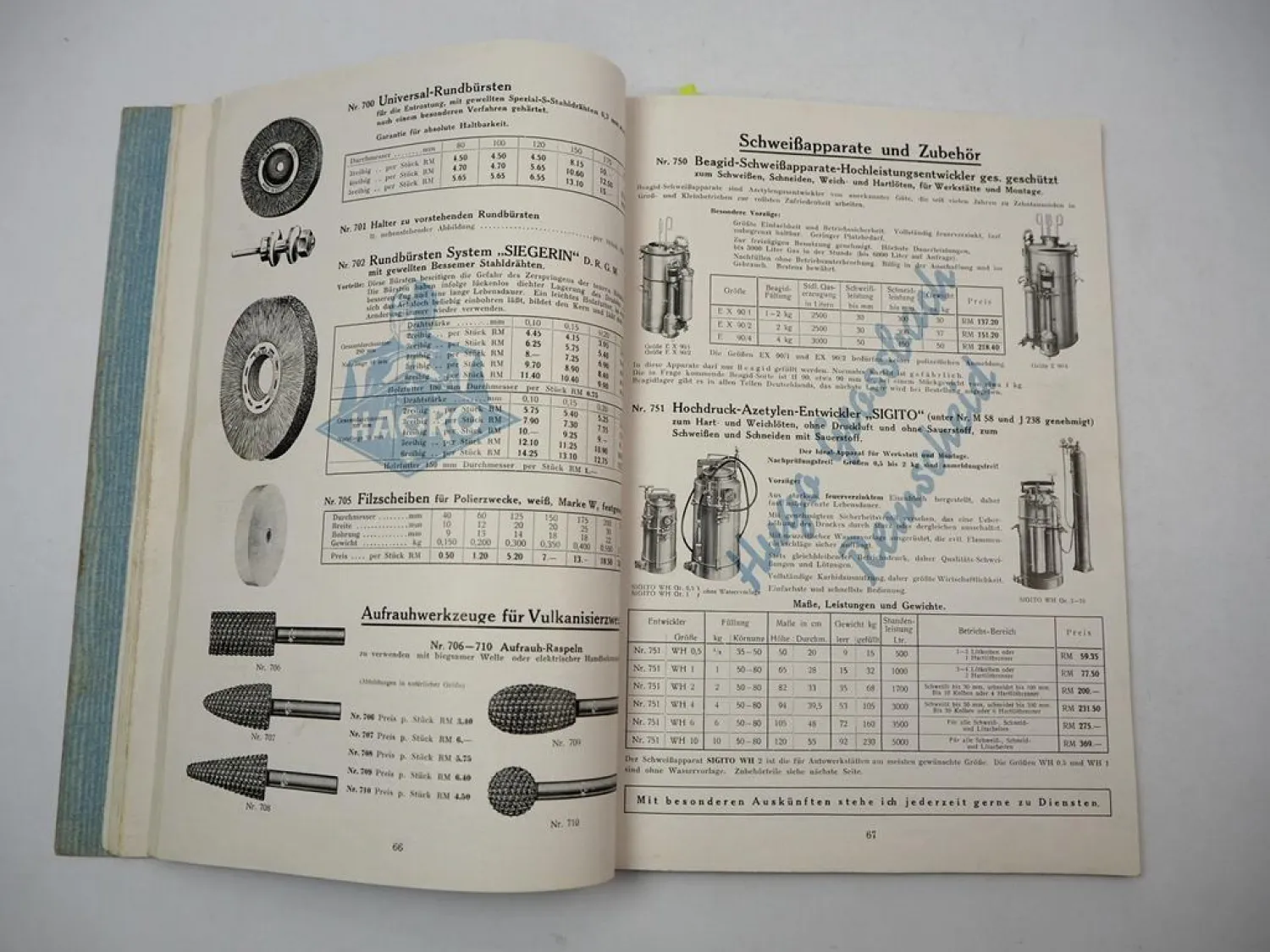 HAGRO Hugo Grossbach Remscheid Automobil Werkzeug Katalog 1936
