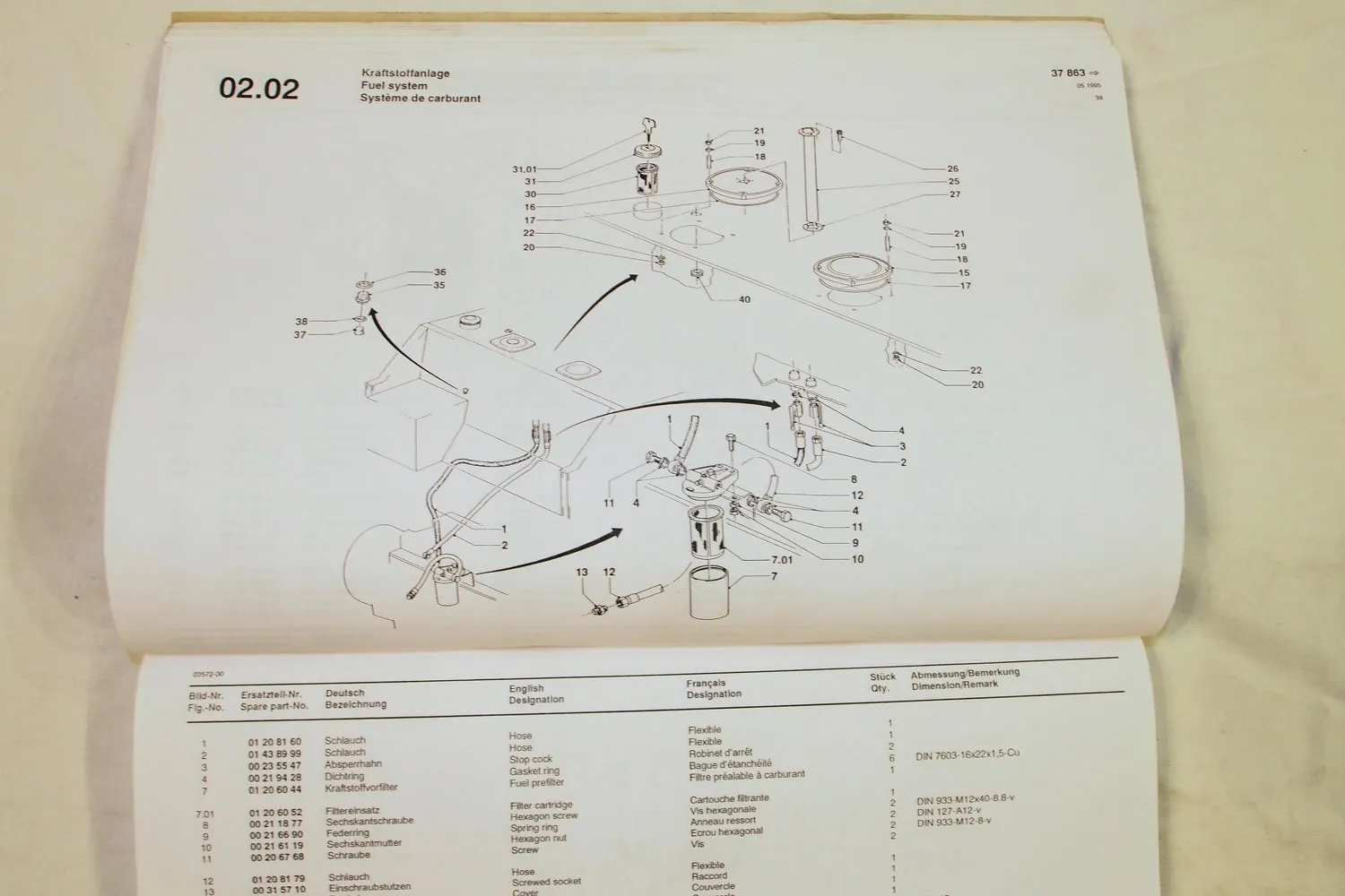 Hamm DV8.41 DV8.42 DV8.4K Bedienungsanleitung Betrieb Wartung Ersatzteilliste