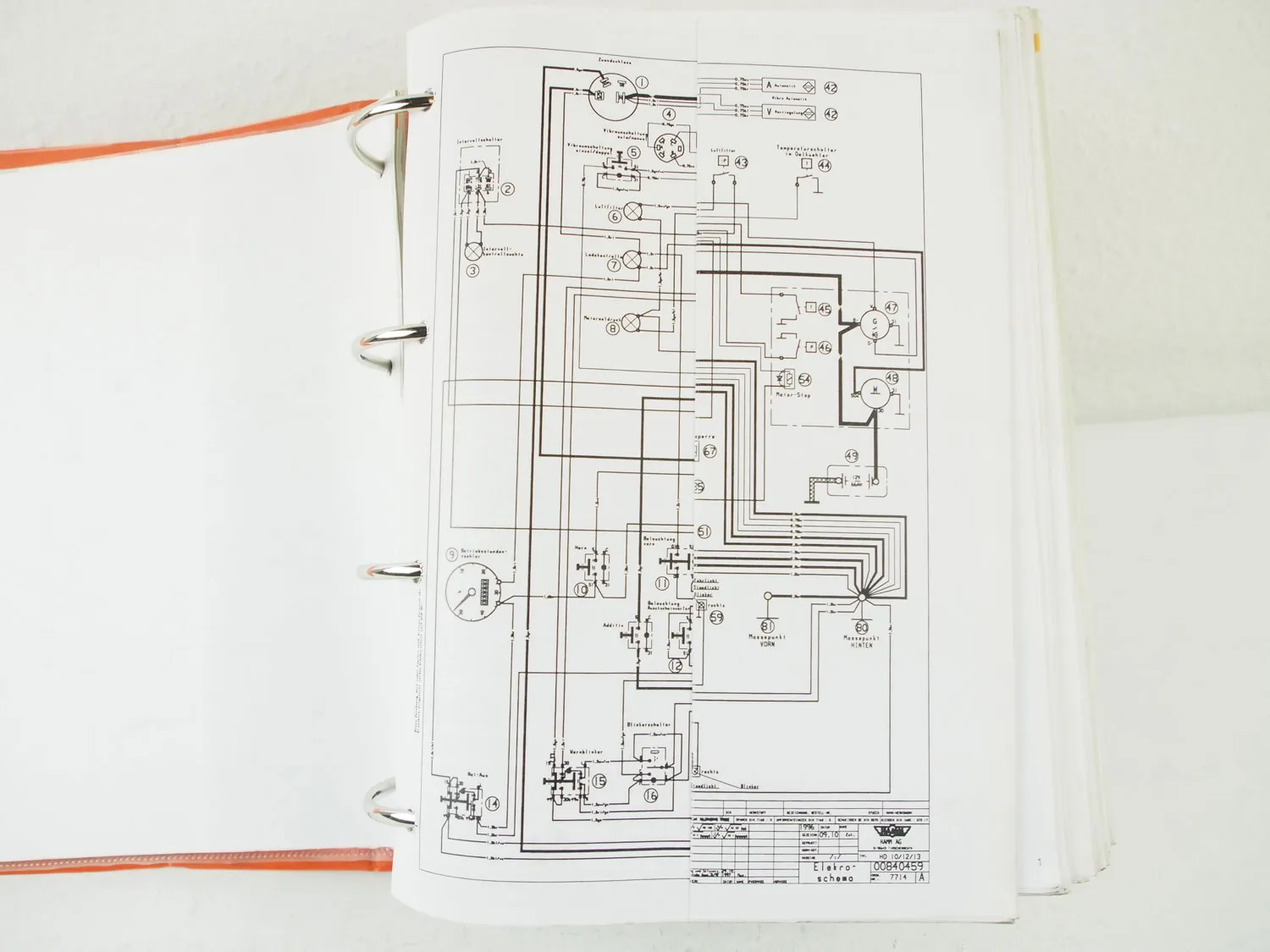 Hamm HD 10 12 13 DV 3 6 8 3011 4011 Ecomatic Service Training Werkstatthandbuch