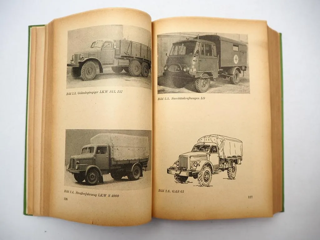 Handbuch für Kraftfahrer der NVA Militär DDR 1964