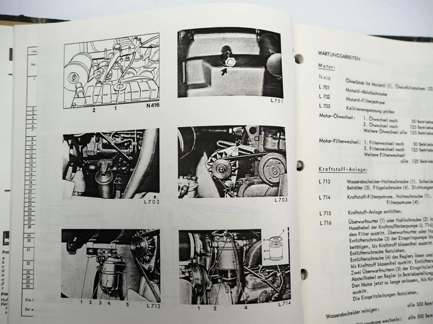 Hanomag 10E Radlader Schulung Werkstatthandbuch & Prospekt 1987