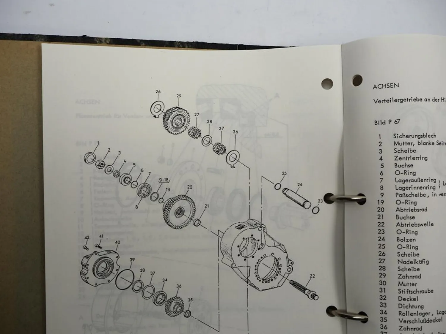 Hanomag 10E Radlader Schulung Werkstatthandbuch & Prospekt 1987