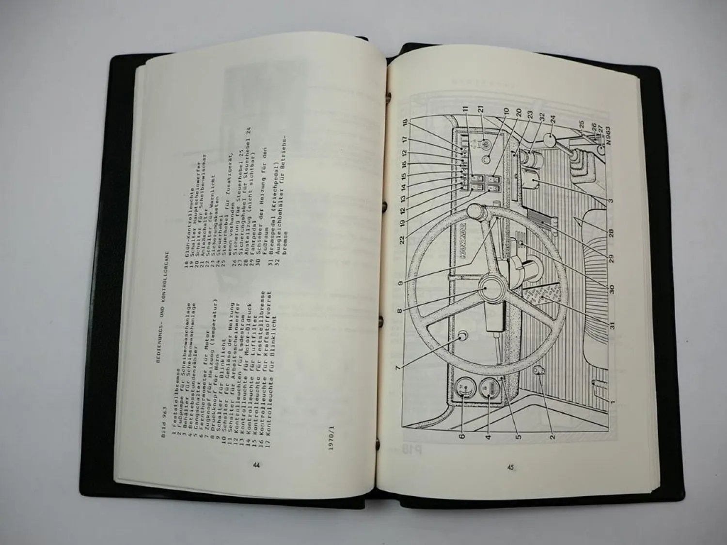 Hanomag 20E Radlader Werkstatthandbuch Schulungshandbuch 1987