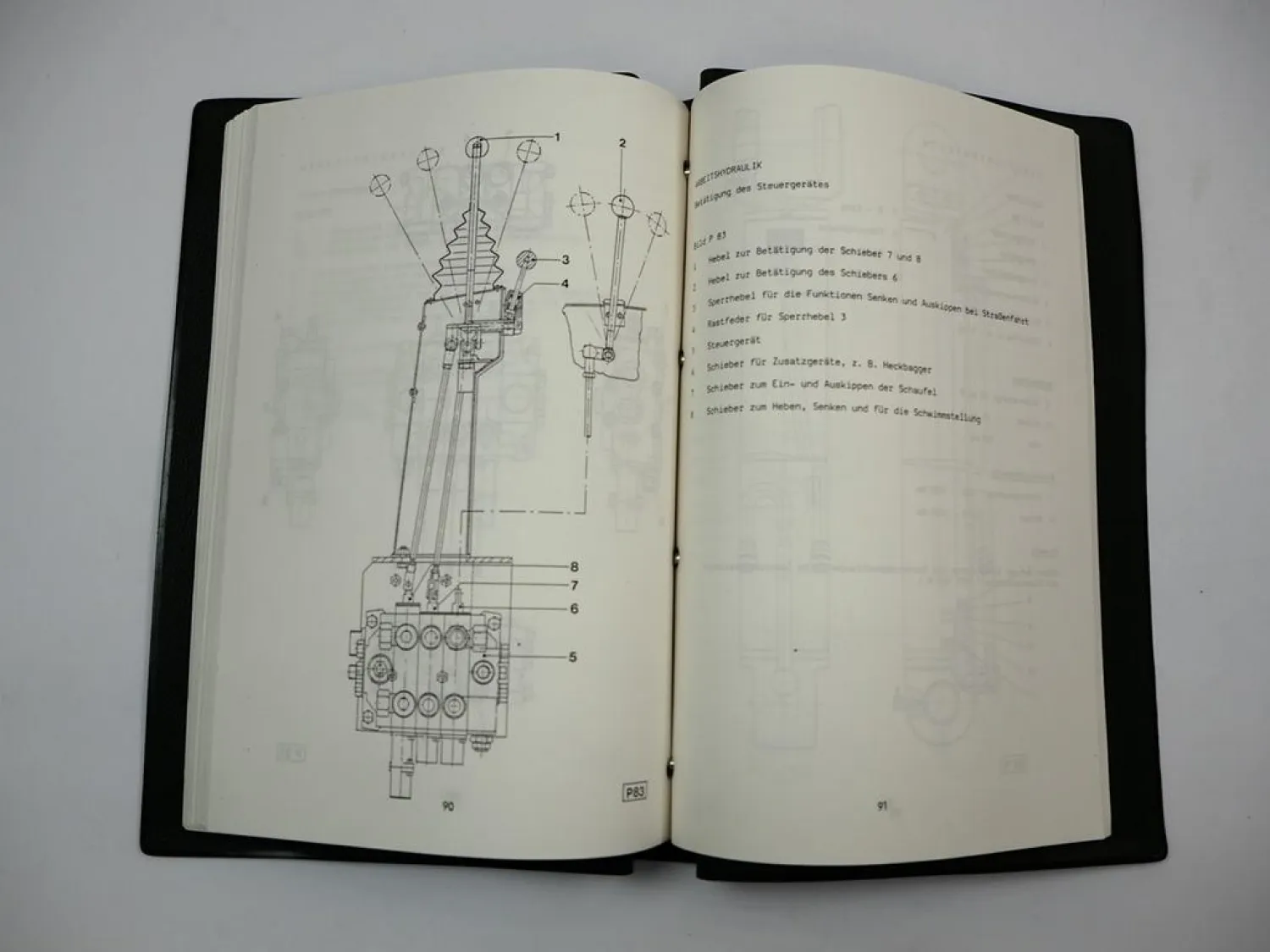 Hanomag 20E Radlader Werkstatthandbuch Schulungshandbuch 1987