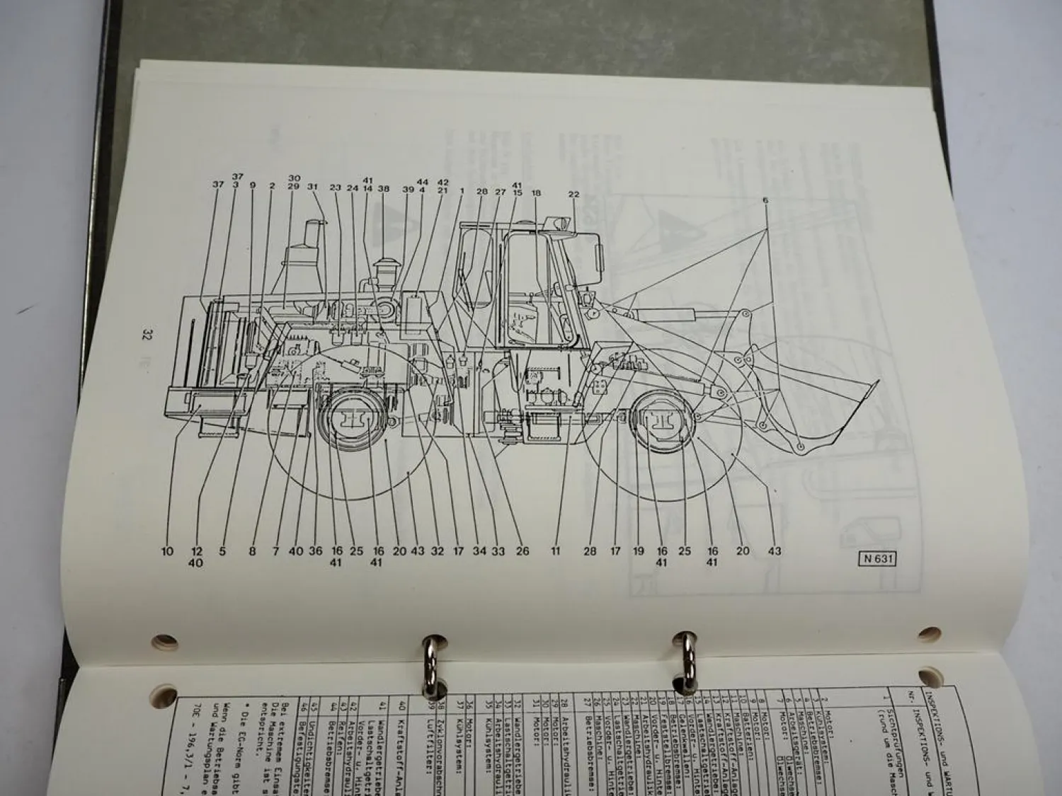 Hanomag 70E Radlader Werkstatthandbuch Schulungshandbuch 1988