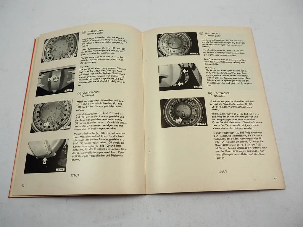 HANOMAG B30c Radlader Betriebsanleitung Wartung Schaltplan 1973