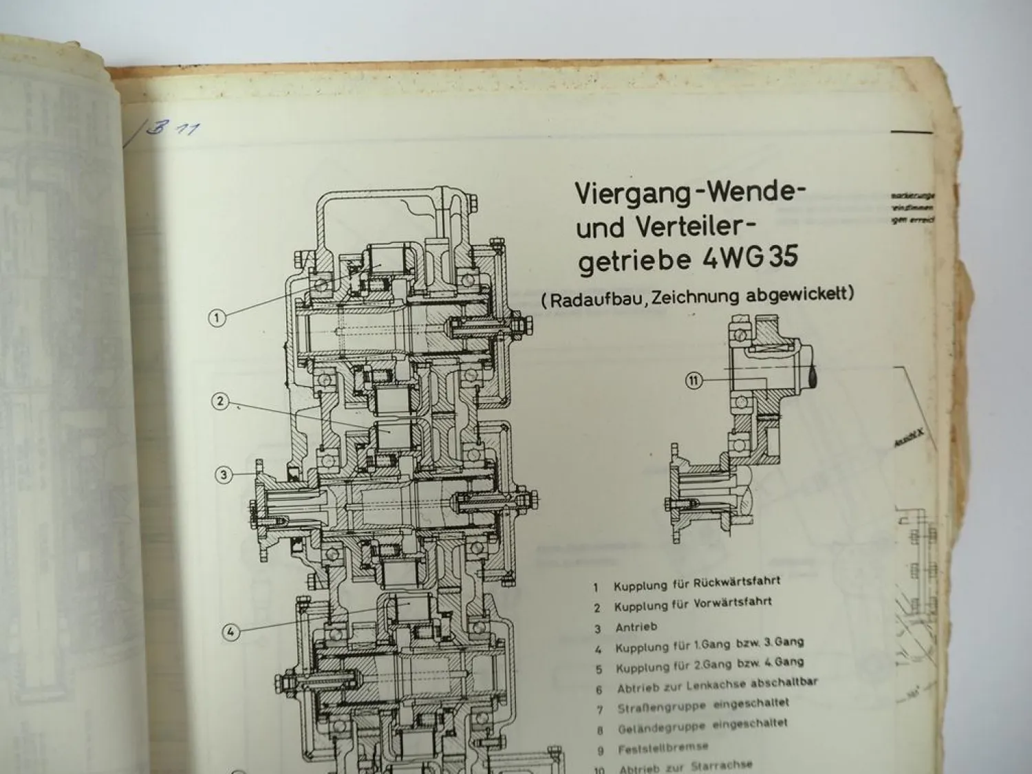 Hanomag B6 Radlader Schulungsunterlagen Kundendienst 1969/71