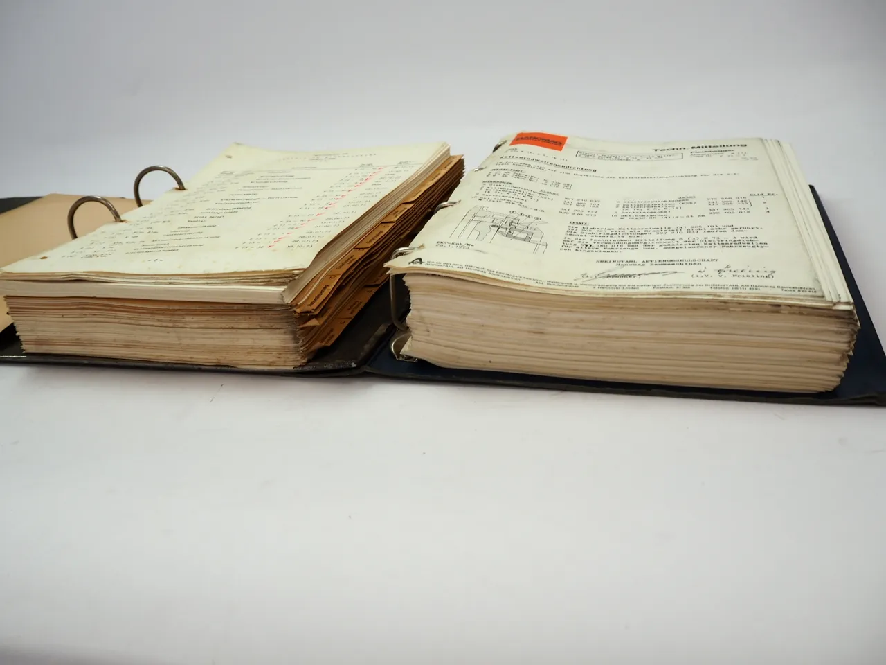 Hanomag B8c 11c 14c 16, K5b - K18c Technische Mitteilungen 1973