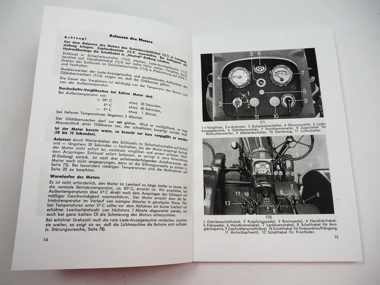 Hanomag C218 Combitrac Betriebsanleitung Bedienung Wartung Schaltplan