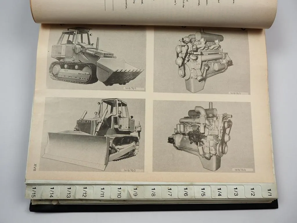 Hanomag K12c Flachbagger Raupenschlepper Ersatzteilliste Ersatzteilkatalog 1970