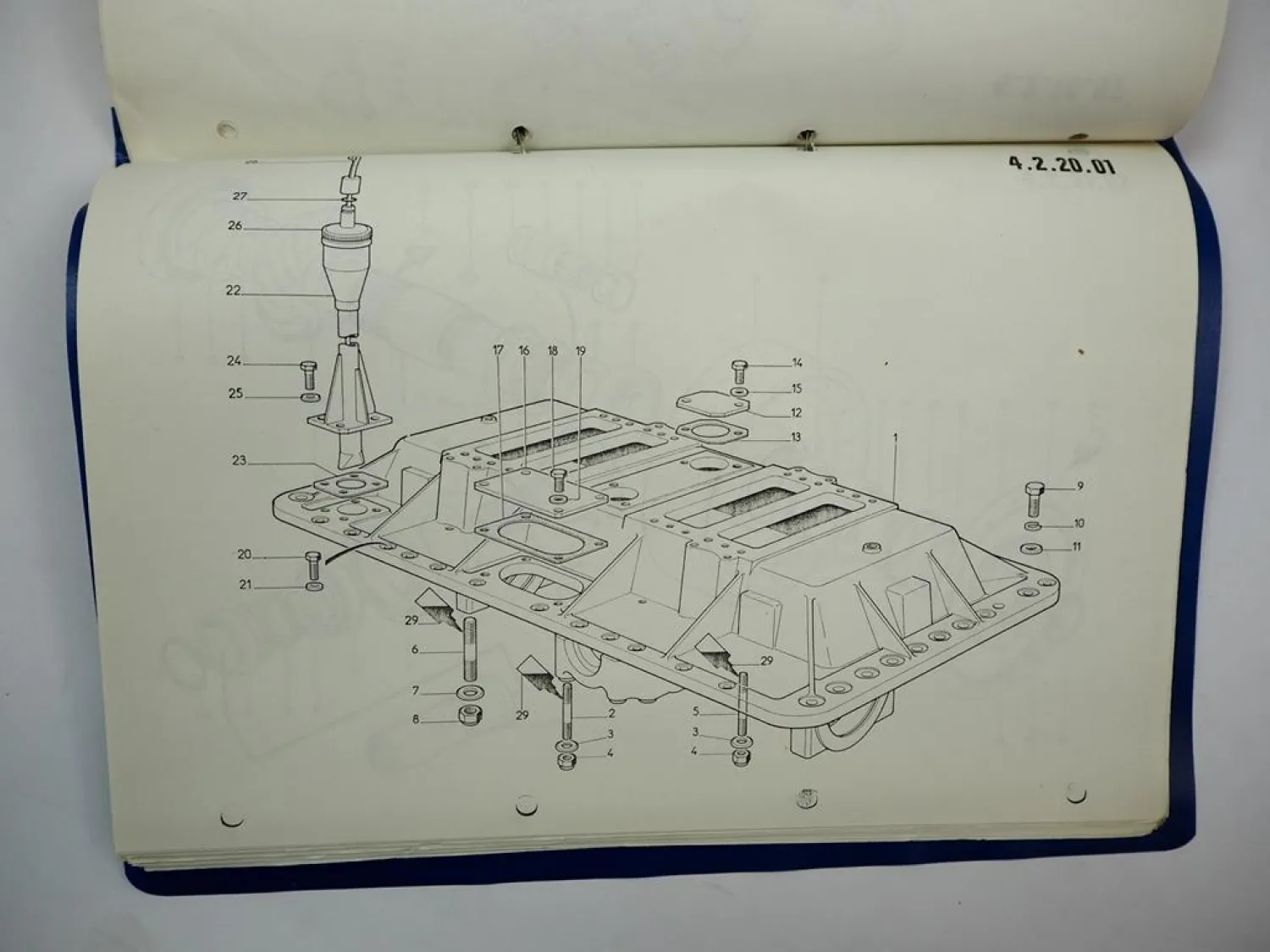 Hanomag P14CK Hydraulikbagger Pingon Prospekt Schulungshandbuch Wartung ca. 1980