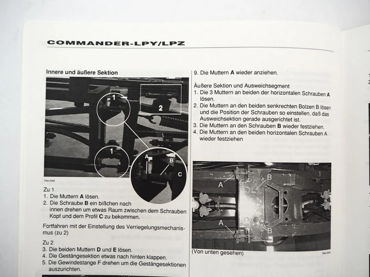 Hardi Commander LPY LPZ Feldspritze Betriebsanleitung Wartung 1999