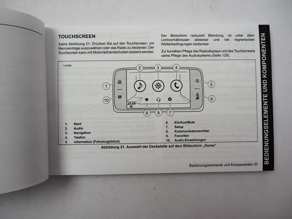 Harley Davidson Boom Box GTS Infotainment System Bedienungsanleitung 2019