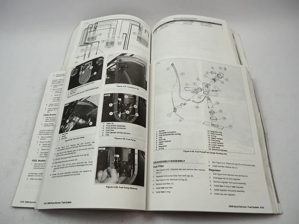 Harley Davidson Dyna FXD FXDC FXDL FXDWG FXDB 2008 Service Manual Diagnostic