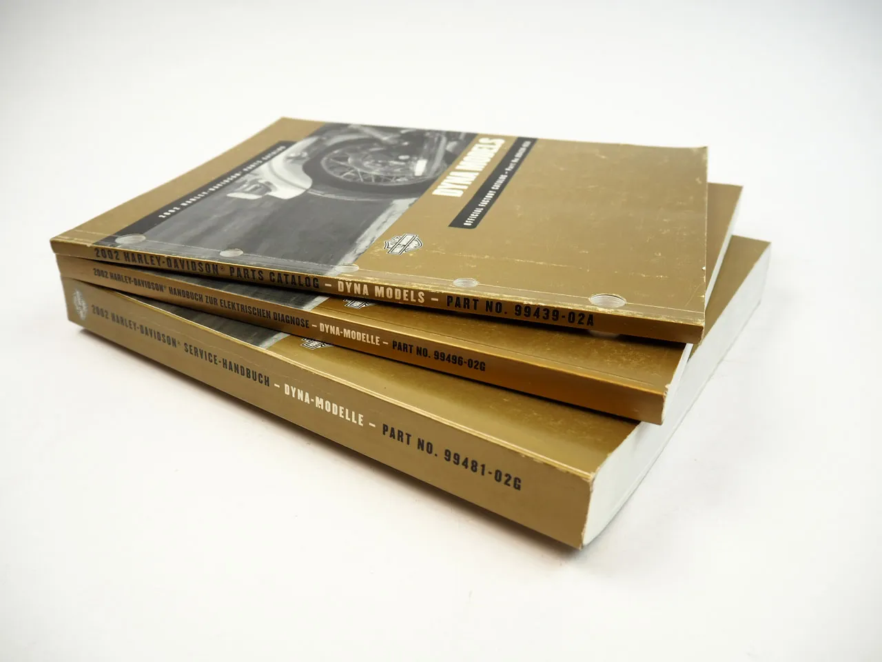 Harley Davidson DYNA Glide FXD 2002 Werkstatthandbuch Diagnose Parts List