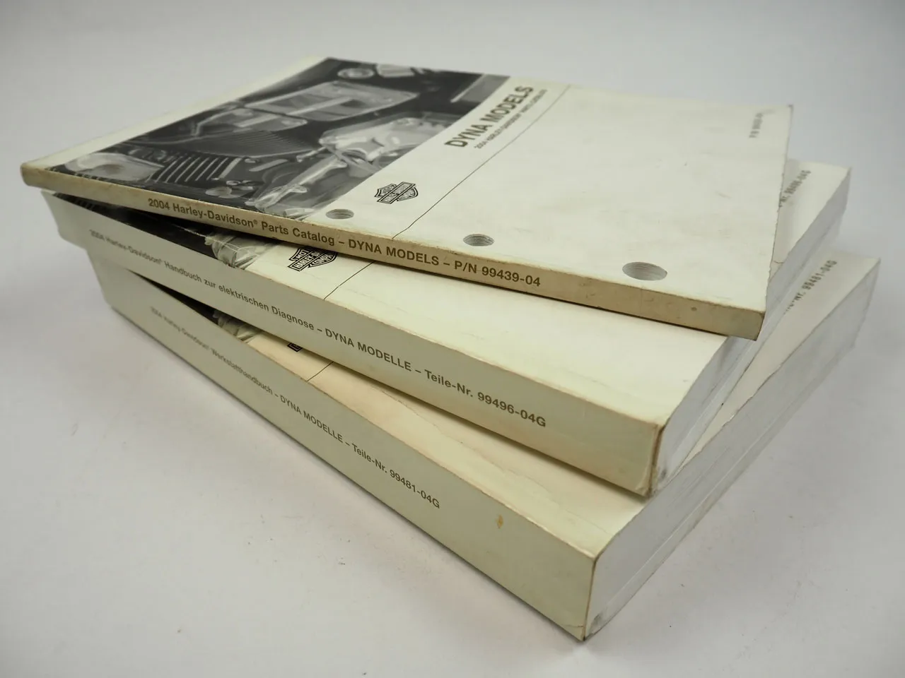 Harley Davidson DYNA Glide FXD 2004 Werkstatthandbuch Diagnose Parts List