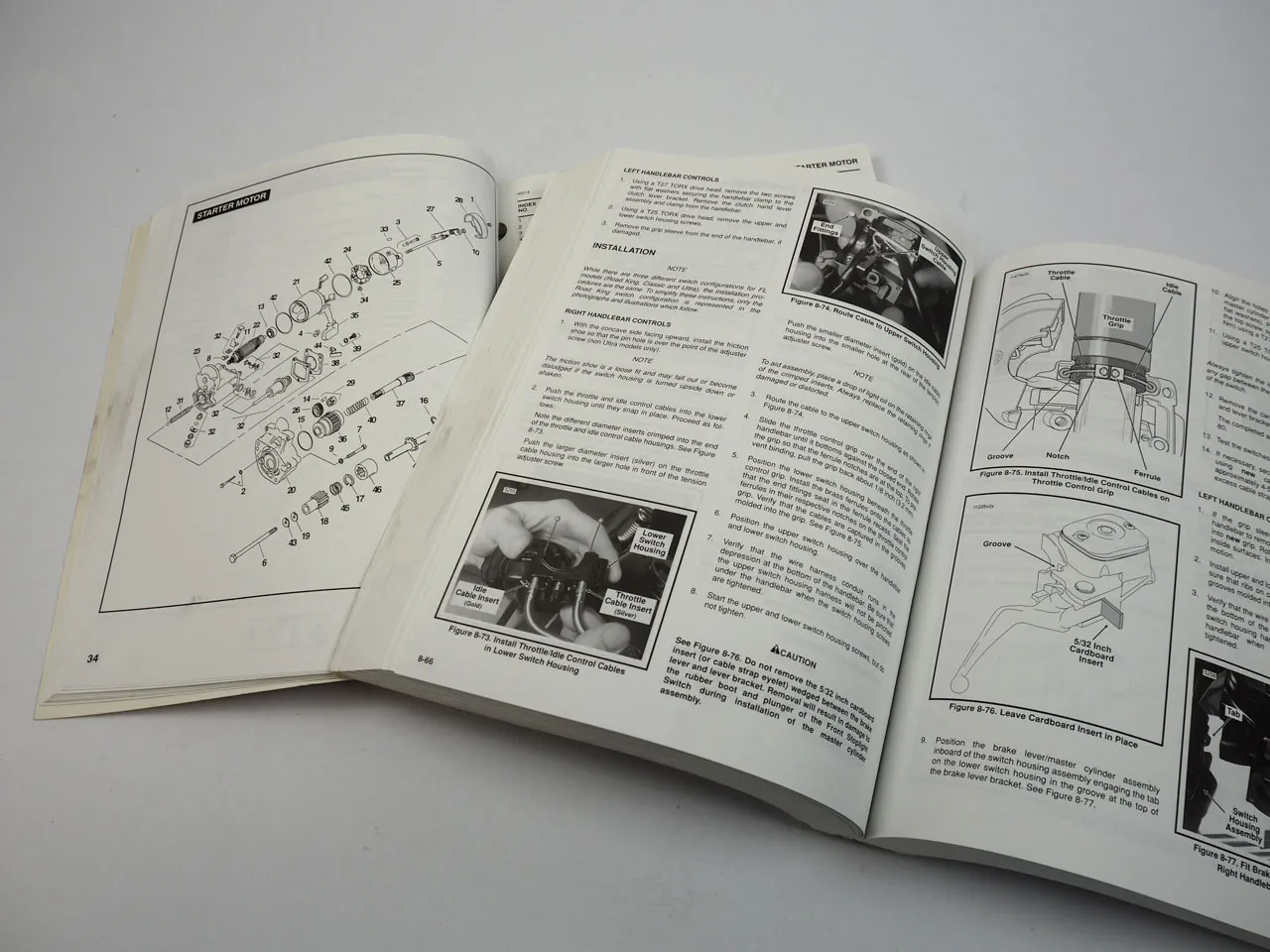 Harley Davidson FLT FL FLH Service Manual and Parts Catalog 1997 5 Speed 1340cc