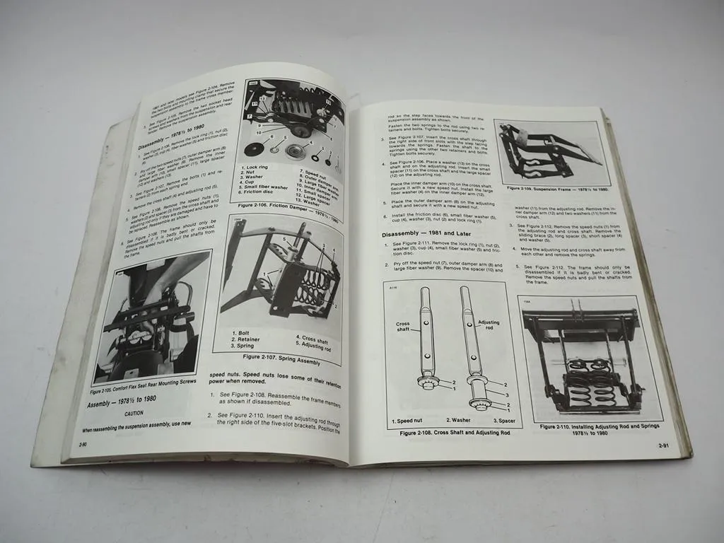 Harley Davidson FLH FLHS FXB FXSB FXE FXEF FXS FXWG FXST 1978-84 Service Manual