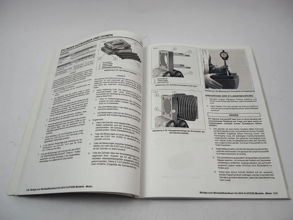 Harley Davidson FLHTKSE CVO Limited Electra Glide ´14 Nachtrag Werkstatthandbuch