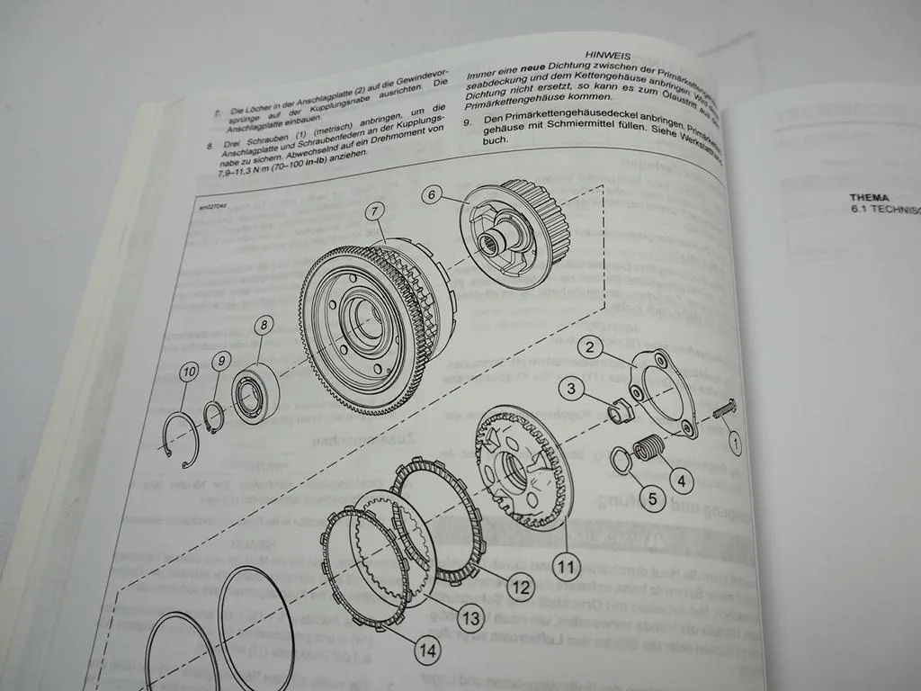 Harley Davidson FLHTKSE CVO Limited Electra Glide ´14 Nachtrag Werkstatthandbuch