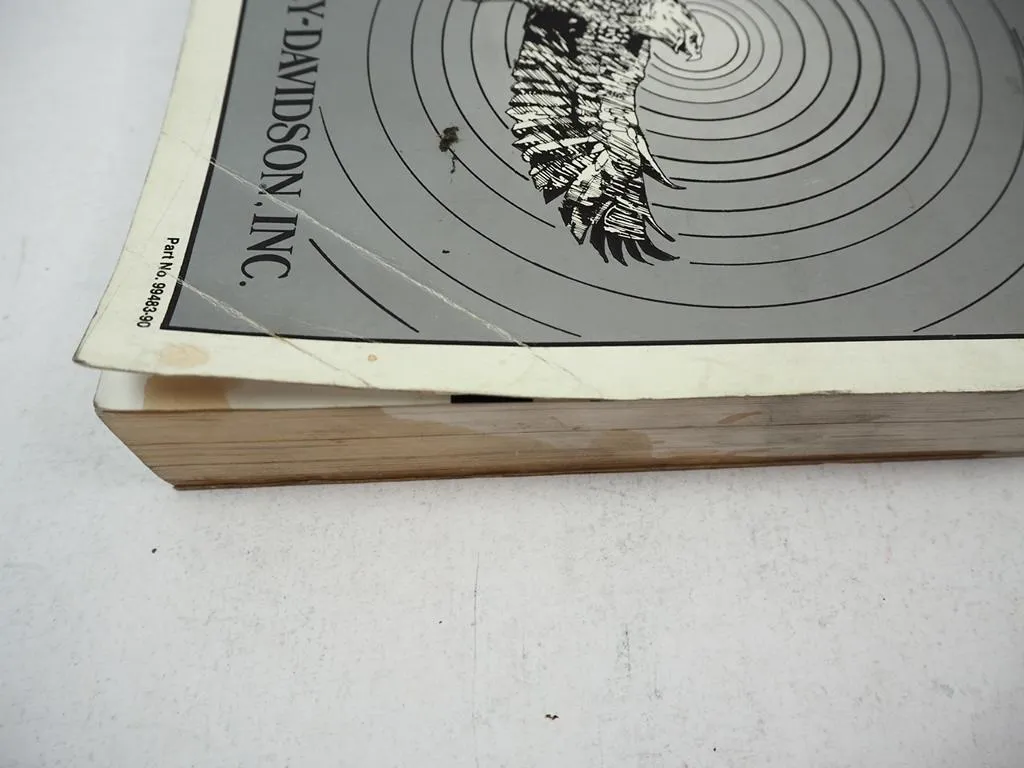 Harley Davidson FLT FXR FXL FLT FLH 1984 - 1990 5 Speed 1340cc Service Manual