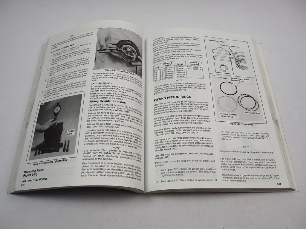 Werkstatthandbuch Harley Sportster XLH XLS XLX XLCH 1979 - 1985 Service Manual