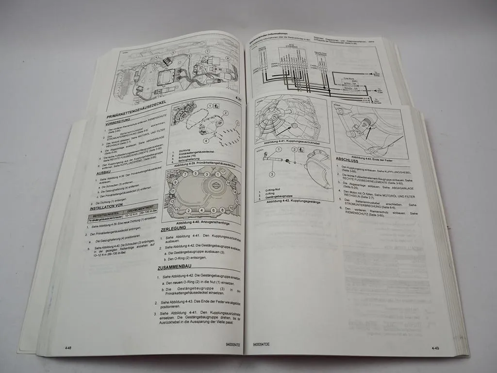Harley Davidson Street XG 500 750 750A 2019 Werkstatthandbuch Diagnose Elektrik