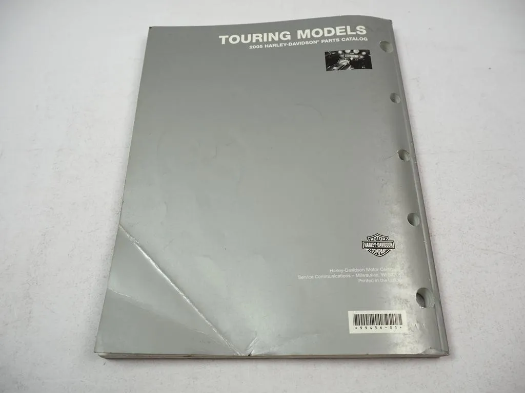 Harley Davidson Touring FLHR FLTR FLHT 2005 Parts List Ersatzteilliste