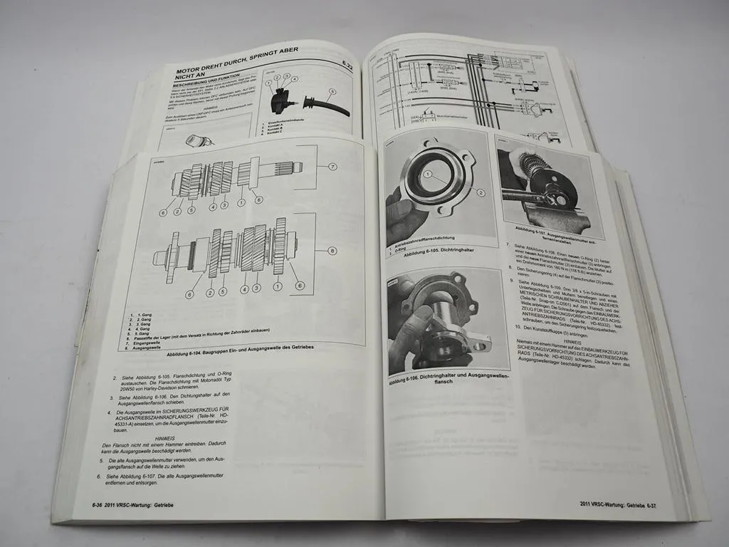 Harley Davidson V Rod VRSCF Night Rod VRSCDX 2011 Werkstatthandbuch Diagnose