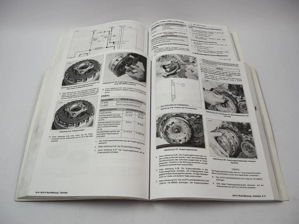 Harley Davidson V Rod VRSCF Night Rod VRSCDX 2014 Werkstatthandbuch Diagnose